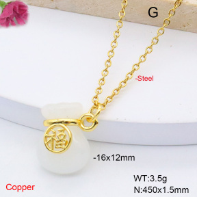 F6N408449vail-L017  Fashion Copper Necklace