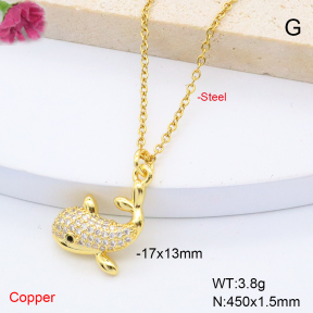 F6N408466vail-L017  Fashion Copper Necklace