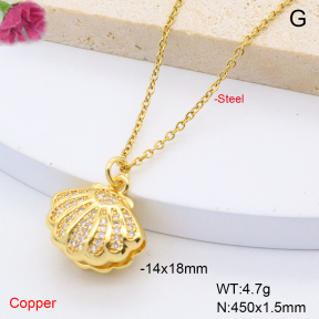 F6N408471aajl-L017  Fashion Copper Necklace