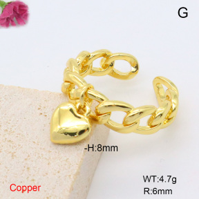 F6R200284baka-L017  Fashion Copper Ring