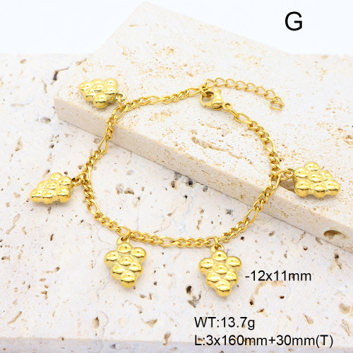6B2004337vhmv-908  Stainless Steel Bracelet