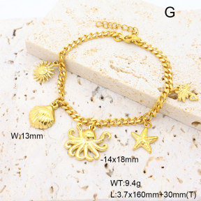 6B2004349vhmv-908  Stainless Steel Bracelet