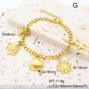 6B2004351vhmv-908  Stainless Steel Bracelet