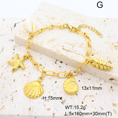 6B3002323vhmv-908  Stainless Steel Bracelet  nostock