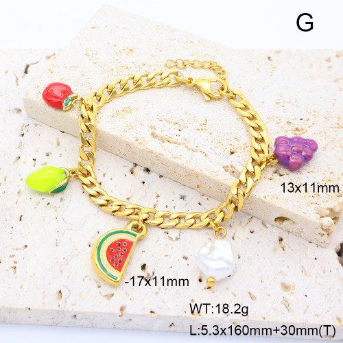 6B3002327vhov-908  Stainless Steel Bracelet  nostock