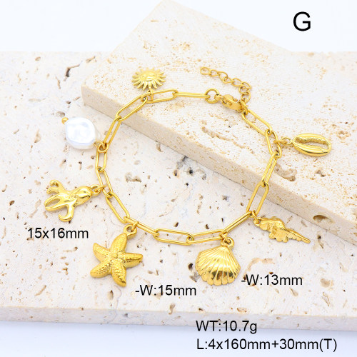 6B3002334ahpv-908  Stainless Steel Bracelet  nostock