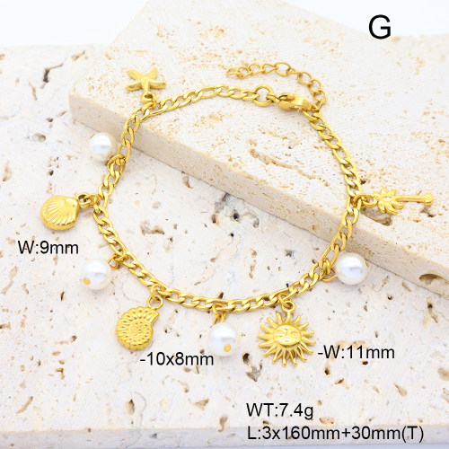 6B3002335vhov-908  Stainless Steel Bracelet  nostock