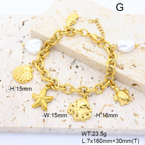 6B3002340aivb-908  Stainless Steel Bracelet