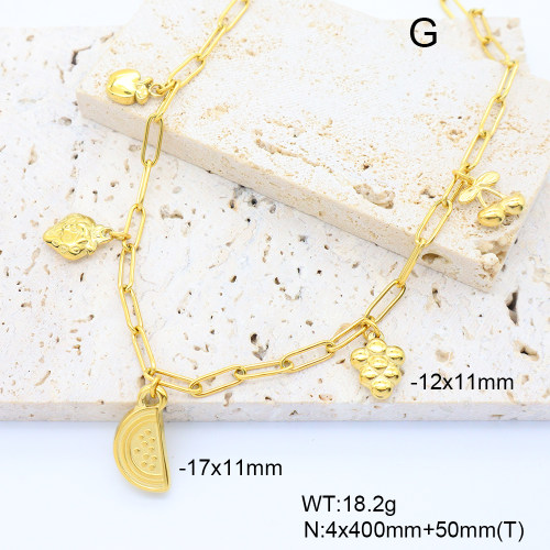 6N2005091ahpv-908  Stainless Steel Necklace