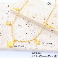 6N2005095vhov-908  Stainless Steel Necklace  nostock
