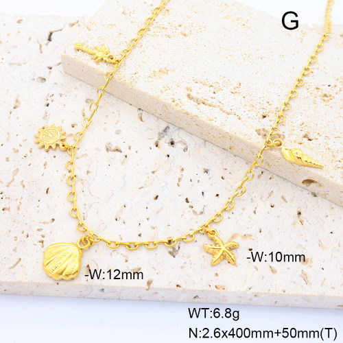 6N2005095vhov-908  Stainless Steel Necklace  nostock