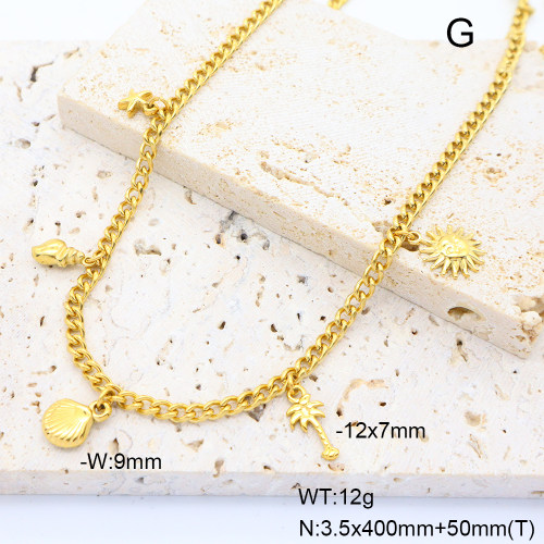 6N2005098ahpv-908  Stainless Steel Necklace  nostock