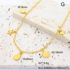 6N2005099vhov-908  Stainless Steel Necklace