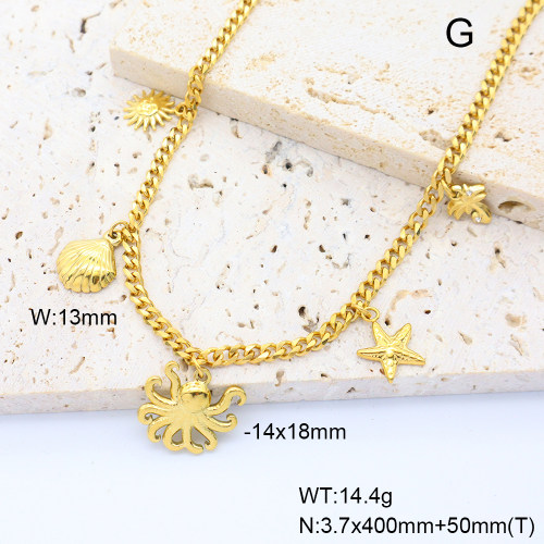 6N2005100ahpv-908  Stainless Steel Necklace  nostock