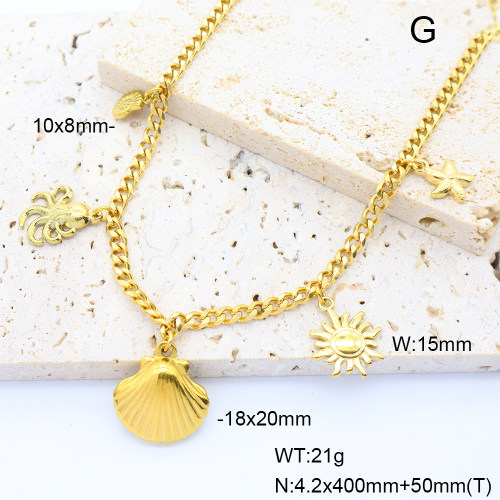 6N2005102ahpv-908  Stainless Steel Necklace  nostock