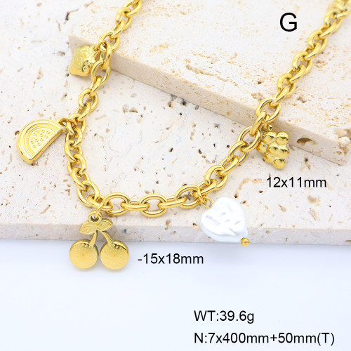 6N3001833aivb-908  Stainless Steel Necklace  nostock