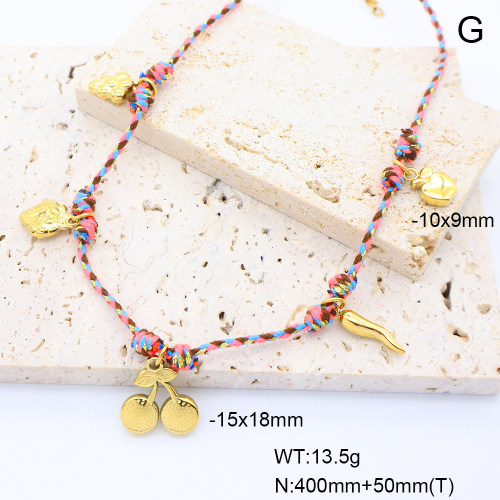 6N3001839vhov-908  Stainless Steel Necklace  nostock