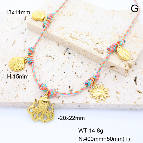 6N3001841vhov-908  Stainless Steel Necklace  nostock