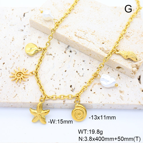 6N3001849vihb-908  Stainless Steel Necklace  nostock