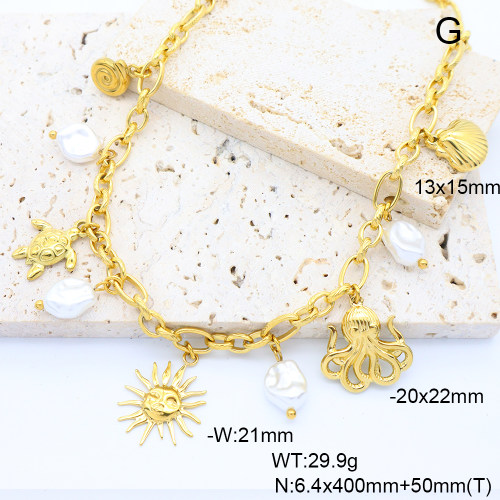 6N3001851bika-908  Stainless Steel Necklace
