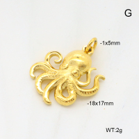 6P2001839aahn-G029  18K PVD  Stainless Steel Pendant