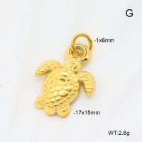 6P2001848aahp-G029  18K PVD  Stainless Steel Pendant  nostock