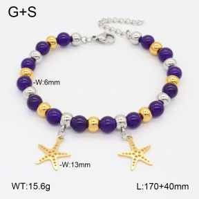 2B4004692bbov-350  Stainless Steel Bracelet