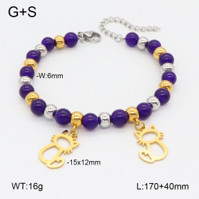 2B4004694bbov-350  Stainless Steel Bracelet