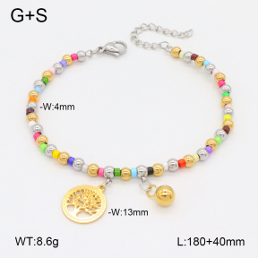 2B4004702bbov-350  Stainless Steel Bracelet