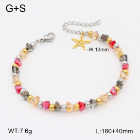 2B4004704bbov-350  Stainless Steel Bracelet