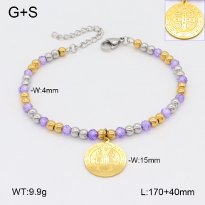 2B4004715bbov-350  Stainless Steel Bracelet