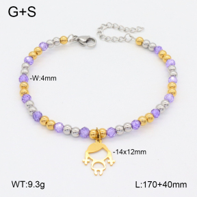 2B4004716bbov-350  Stainless Steel Bracelet