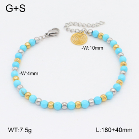 2B4004723bbov-350  Stainless Steel Bracelet