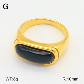 2R4001570bbov-267  7-12#  Stainless Steel Ring