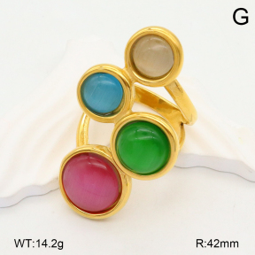 2R4001624ahjb-312  6-9#  Stainless Steel Ring