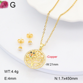F2S005720bbov-J135  Fashion Copper Sets