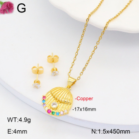 F2S005730bbov-J135  Fashion Copper Sets