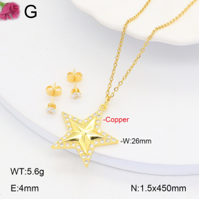 F2S005735bbov-J135  Fashion Copper Sets