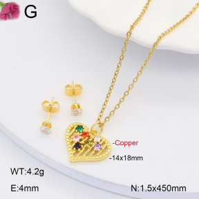 F2S005748bbov-J135  Fashion Copper Sets