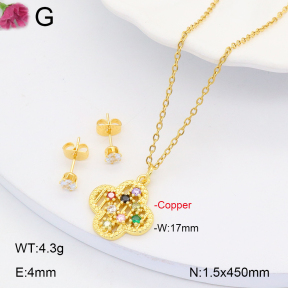 F2S005749bbov-J135  Fashion Copper Sets