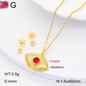 F2S005752bbov-J135  Fashion Copper Sets