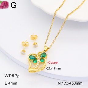 F2S005761bbov-J135  Fashion Copper Sets
