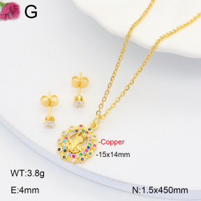 F2S005803bbov-J135  Fashion Copper Sets
