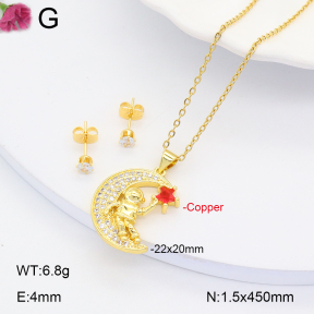 F2S005819bbov-J135  Fashion Copper Sets