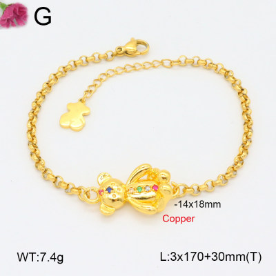 TB2000994vhmv-J82  Fashion Copper Bear Bracelets
