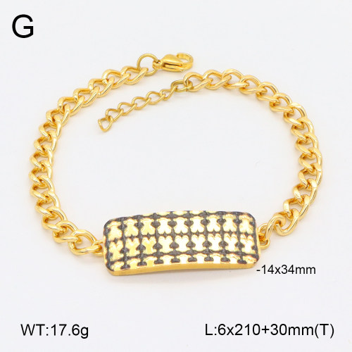 TB2001024bhia-393  SS Bear Bracelets