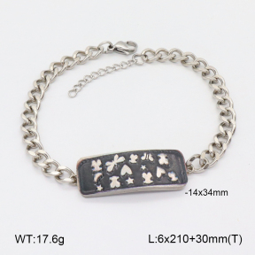 TB2001026vhha-393  SS Bear Bracelets