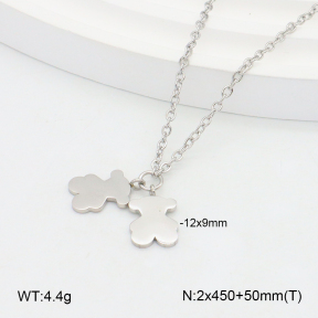 TN2000651bbov-659  SS Bear Necklaces