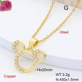 TN6001176vail-L002  Fashion Copper Necklaces