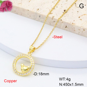 TN6001177vail-L002  Fashion Copper Necklaces